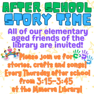 After School Story Time @ Minerva Free Library